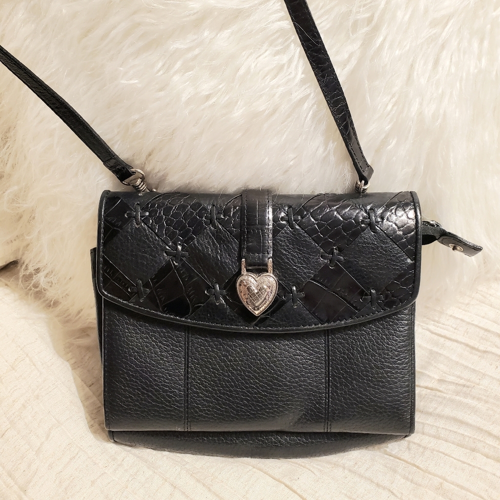 Brighton Black crossbody organizer